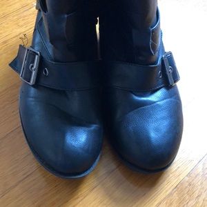 Cityclassified Shoes - Black booties with foldover cuff Cityclassified Shoes - Black booties with foldover cuff